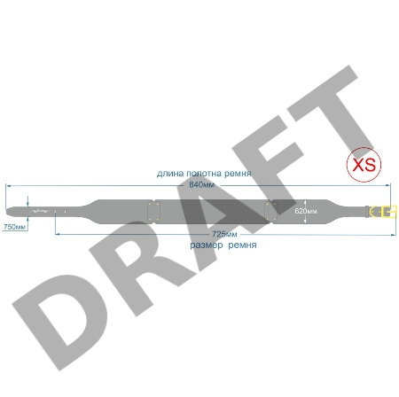 Ремень из натуральной кожи, черный XS