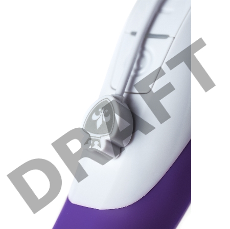 Вибратор Mystim Elegant Eric силиконовый, фиолетовый, 27 см