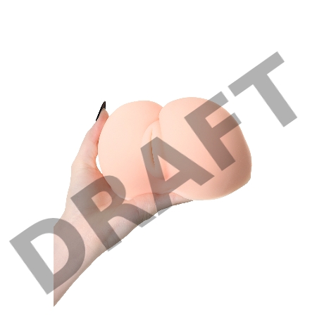 Мастурбатор реалистичный KOKOS Ella, TPR, бежевый, 14 см