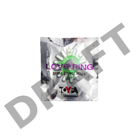 Эрекционное кольцо TOYFA, TPE, зеленый