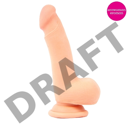 Фаллоимитатор телесного цвета из киберкожи - 11 см.