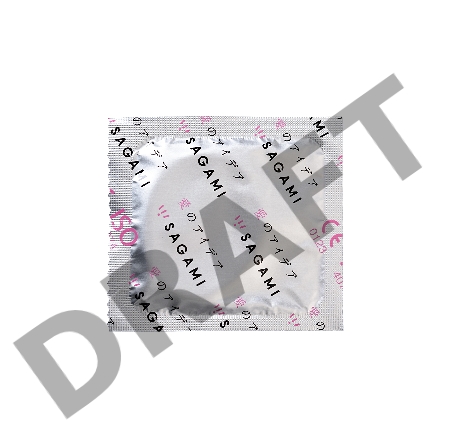 Презервативы латексные Sagami Xtreme Strawberry №10, 19 см