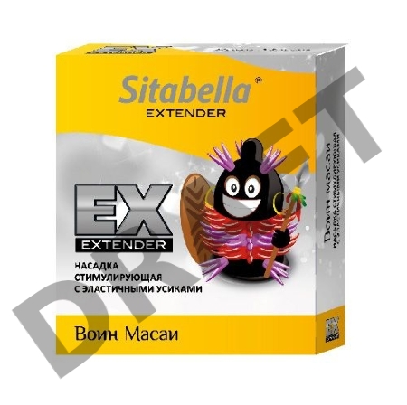 Стимулирующая насадка Sitabella Extender Воин Масаи