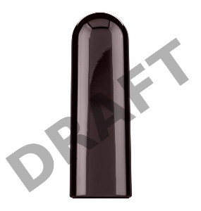 Черная перезаряжаемая вибропуля Glam