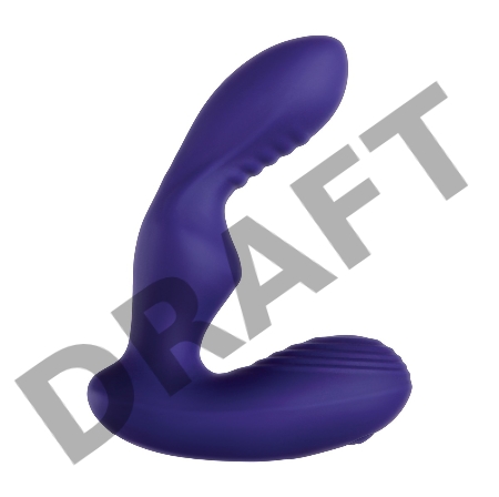 Zero Tolerance THE ROCKER Вибромассажер простаты с поступательными движениями и пультом ДУ