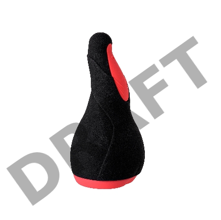 Перезаряжаемый мастурбатор Erotist Eruption, силикон, черный, 18,5 см.