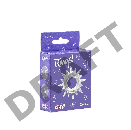 Прозрачное эрекционное кольцо Rings Cristal