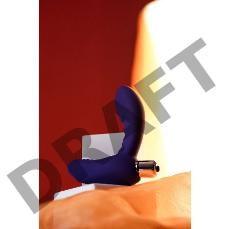 Вибростимулятор простаты ToDo by Toyfa Bruman, силикон, фиолетовый, 12 см