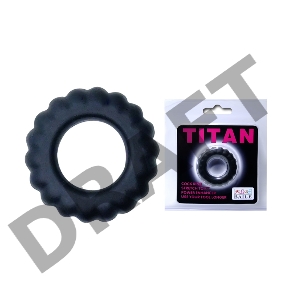 Эрекционное кольцо TITAN с крупными ребрышками