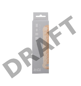 Телесный фаллоудлинитель Homme Long - 13,5 см.