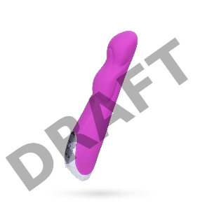 Вибратор TOYFA Dolce Leo, силикон, розовый, 16,5см