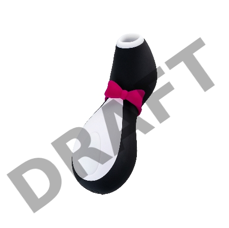 Вакуум-волновой бесконтактный стимулятор клитора Satisfyer Pro Penguin NG, силикон, черный, 11,5 см.