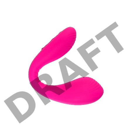 Многофункциональный стимулятор для пар LOVENSE Quake (Dolce), силикон, розовый, 20 см