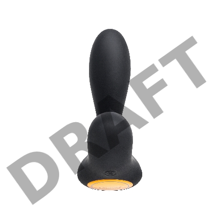 Стимулятор простаты Svakom Vick Neo, силикон, чёрный, 10 см