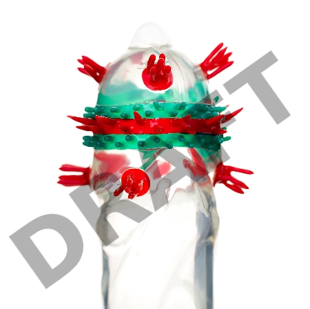 Насадка стимулирующая Штучки-Дрючки №3, 19 см