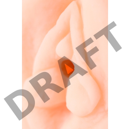 Мастурбатор реалистичный KOKOS Nara, TPR, бежевый, 16 см