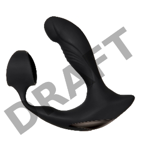 Zero Tolerance STRAPPED & TAPPED Вибромассажер простаты с эрекционным кольцом и пультом ДУ