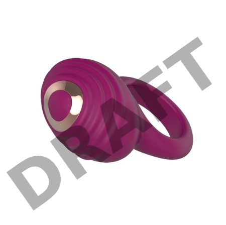 Сливовое эррекционное кольцо AN Petal