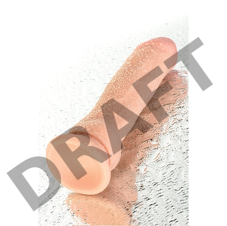 Реалистичный вибратор TOYFA RealStick Elite Vibro, TPR, телесный, 7 режимов вибрации, 20 см