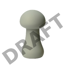 Перезаряжаемый Вибратор CNT Mushroom Green CNT-430031G