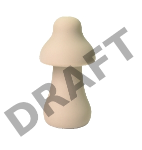 Перезаряжаемый Вибратор CNT Protruding Mushroom Flesh CNT-430029W