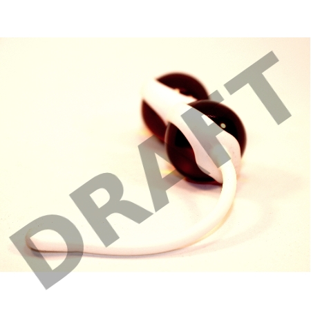 Коричневые вагинальные шарики в силиконовой оболочке