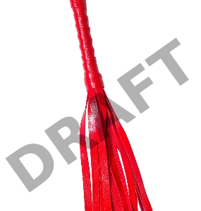 Красная плеть Temptation - 45 см.