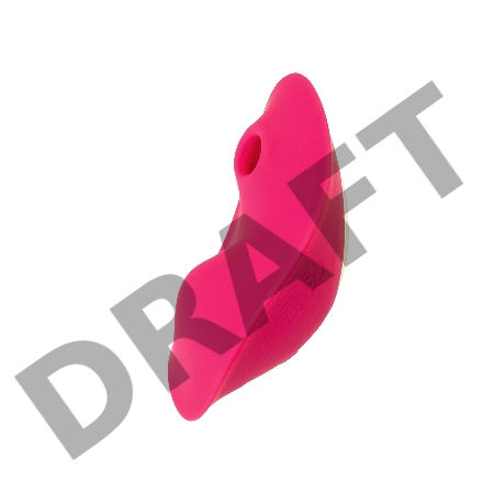 Вкладыш в трусики с вакуум-волновой стимуляцией JOS Pimpit, силикон, розовый, 9 см