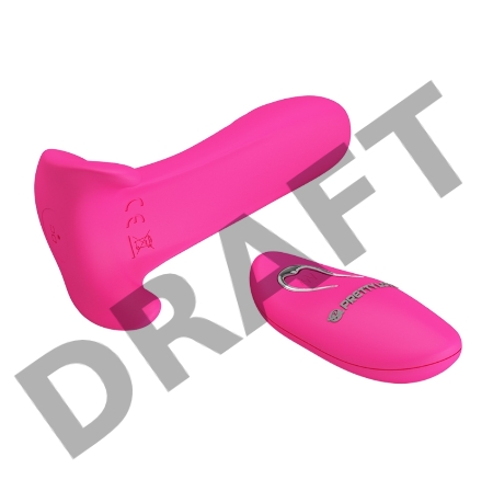 Розовый мультифункциональный вибратор Remote Control Massager