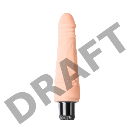 Реалистичный вибратор A-Toys by TOYFA Stim, TPE, телесный, 19,2 см