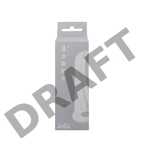 Белый фаллоудлинитель Homme Wide - 11 см.