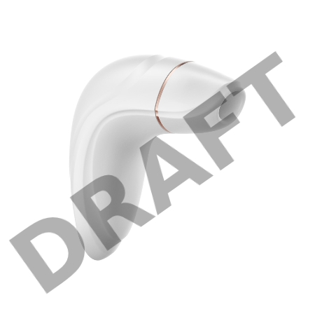 Стимулятор клитора Satisfyer Pro Plus Vibration, силикон+ABS пластик, белый, 19 см.