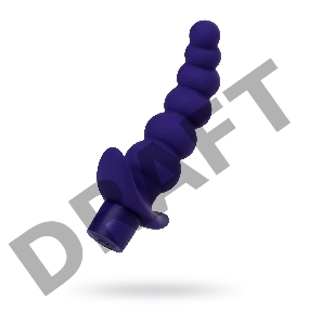 Анальный вибратор ToDo by Toyfa Dandy, влагостойкий, силикон, фиолетовый, 13,5 см, Ø 3,2 см