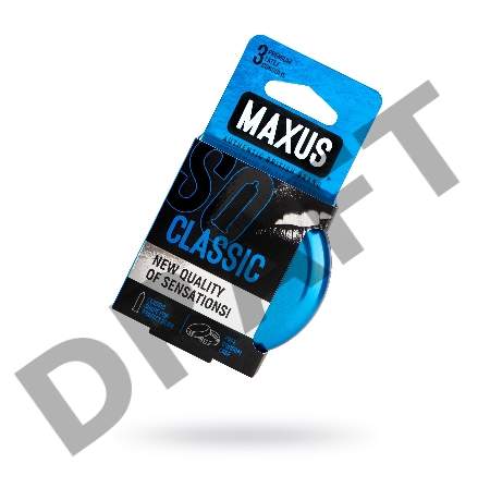 Презервативы MAXUS Классические в железном кейсе № 3, 18 см