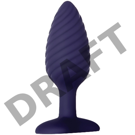 Zero Tolerance WICKED TWISTER Анальная пробка с вибрацией и пультом ДУ