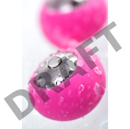 Вагинальные шарики L'Eroina Futa, силикон, розовые, 11 см, Ø 1,9 см, 63 г