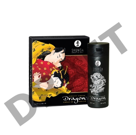 Усиливающий крем для пар Shunga Dragon, возбуждающий эффект ледяного огня, 60 мл