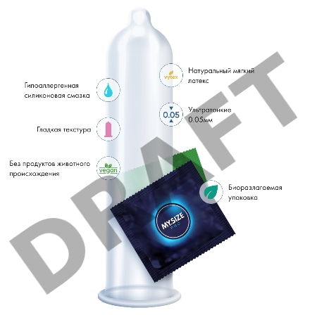 Презервативы  MY.SIZE №3 размер 47 (ширина 47mm)