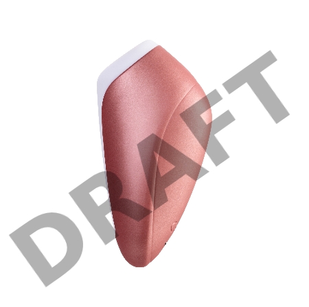 Вакуум-волновой бесконтактный стимулятор клитора Satisfyer Love Breeze, силикон, розовый, 9,5 см.