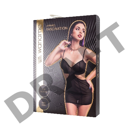 Комбинация Waname Fascination черная (54-56)