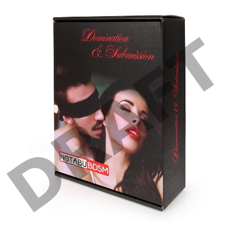 Чёрно-серебристый набор БДСМ