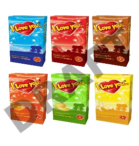 ПРЕЗЕРВАТИВЫ I LOVE YOU № 12 в ассортименте