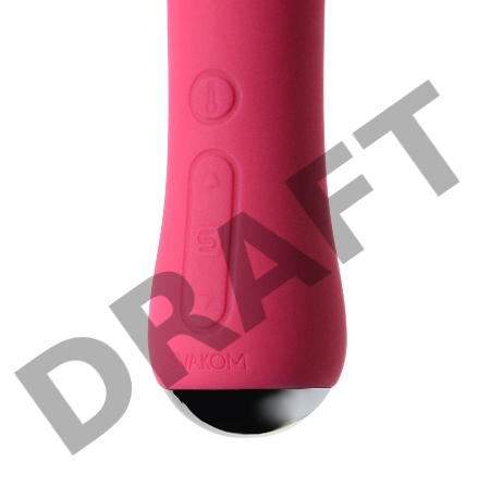 Вибратор Svakom Anya, cиликон, красный, 19,5 см