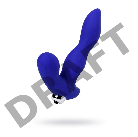 Вибростимулятор простаты ToDo by Toyfa Stroman, силикон, синий, 14,5 см