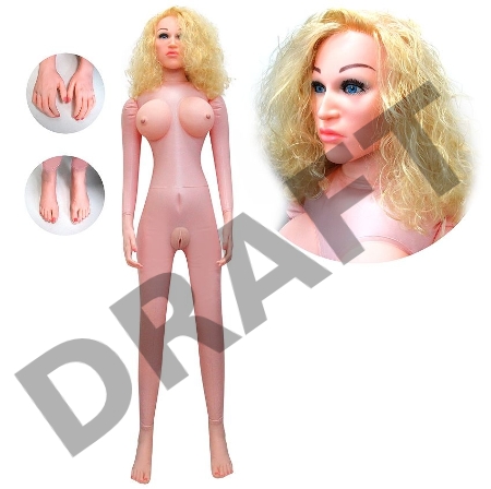 Секс-кукла с вибрацией Анжелика 