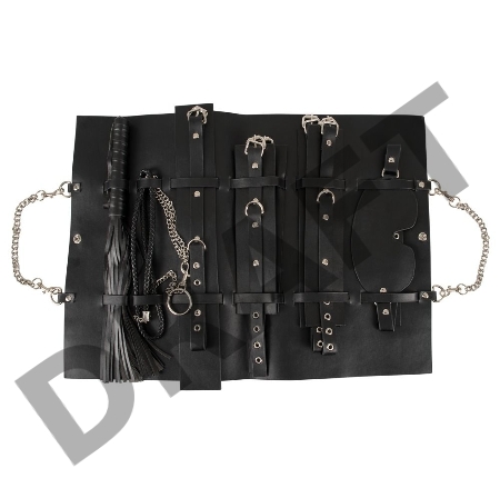 Фетиш-сумка c БДСМ-аксессуарами