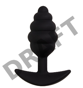 Анальная пробка Sphere, цвет черный (CORE)