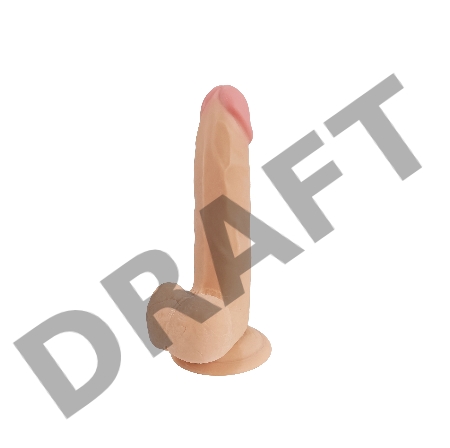 Телесный фаллоимитатор Obey Instinct - 20,2 см.