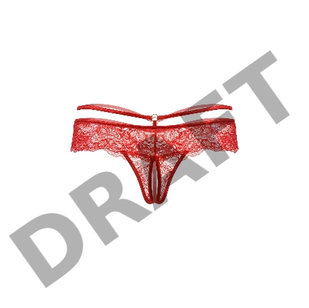 Стринги Softline Collection, красный, S/M