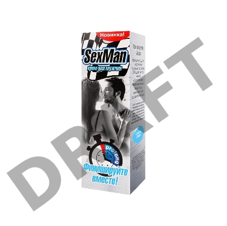 Крем пролонгатор для мужчин SexMan 28г